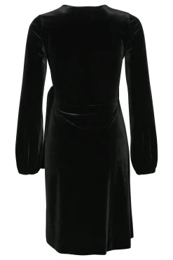 InWear BrynnIW Goriel velur Wrap Kjole* Kjoler