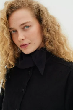InWear CarmenIW fløyel Skjorte* Skjorter & Bluser