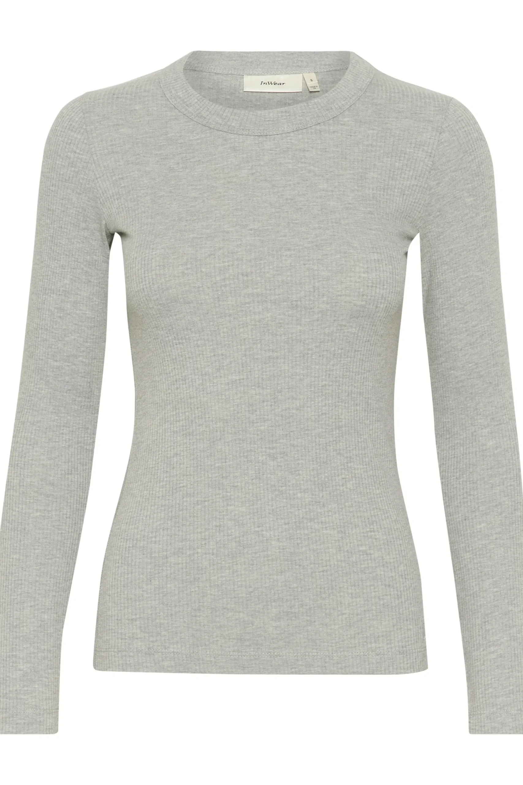 InWear DagnaIW Melange langermet T-shirt* T-shirts & Topper