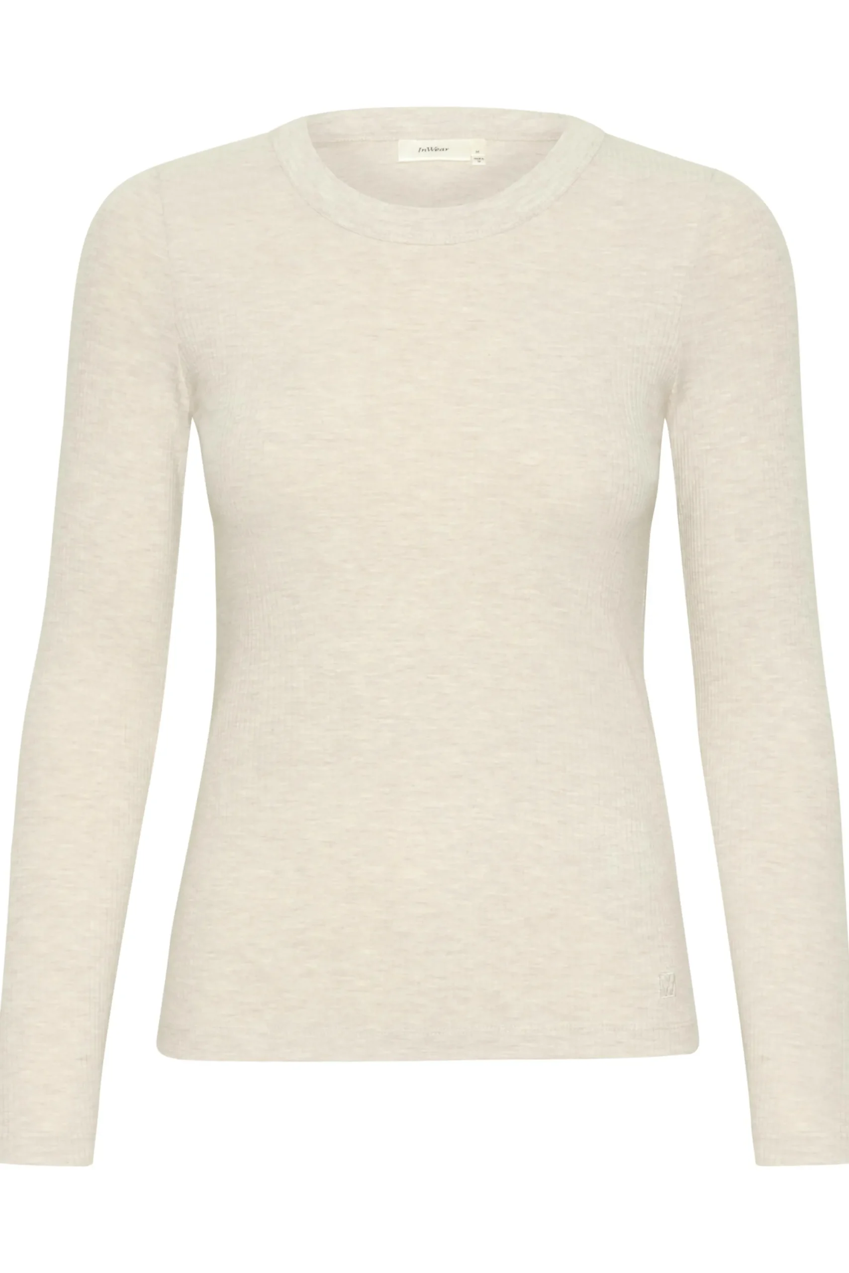 InWear DagnaIW Melange langermet T-shirt* T-shirts & Topper