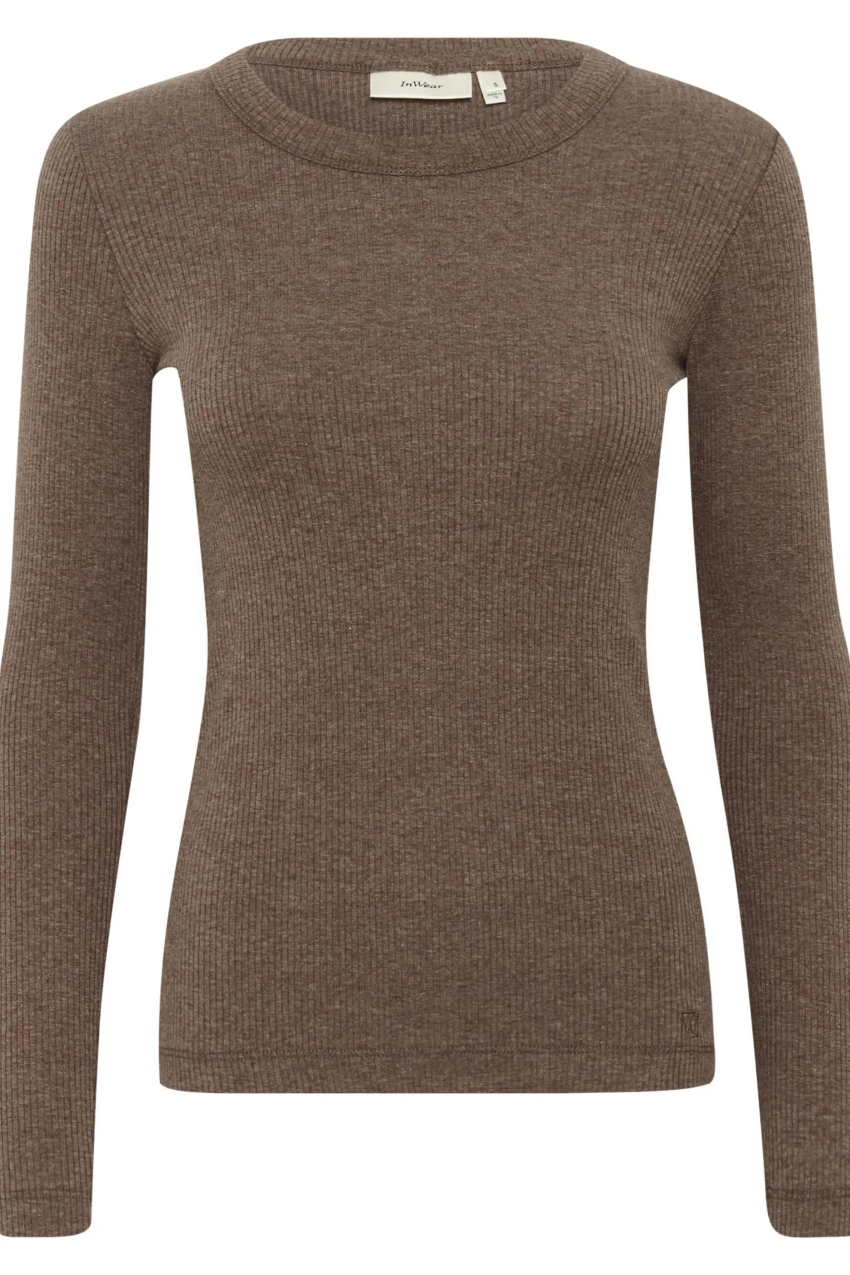 InWear DagnaIW Melange langermet T-shirt* T-shirts & Topper