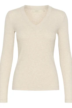 InWear DagnaIW Melange V-Neck T-shirt* T-shirts & Topper