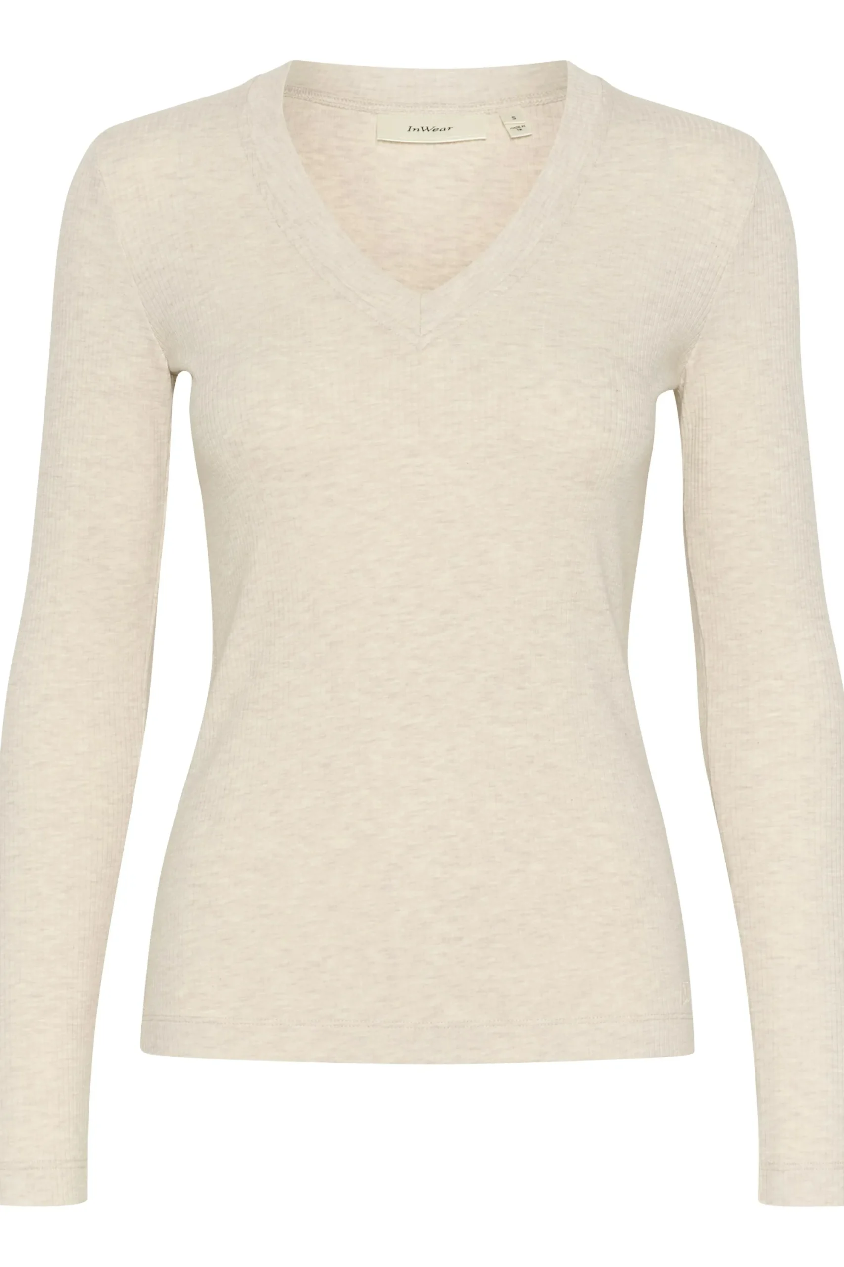 InWear DagnaIW Melange V-Neck T-shirt* T-shirts & Topper