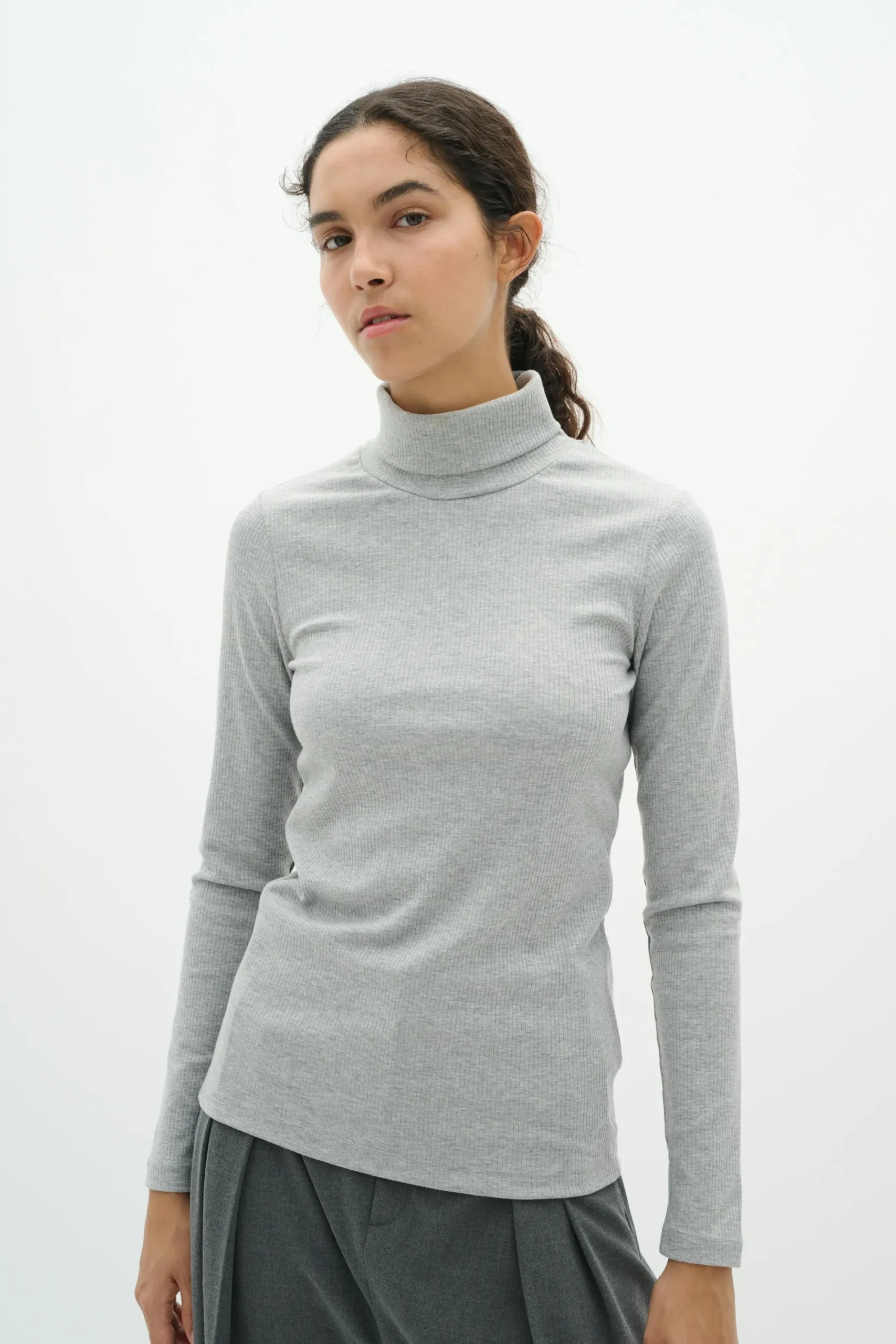 InWear DagnaIW Pologenser Melange T-shirt* T-shirts & Topper