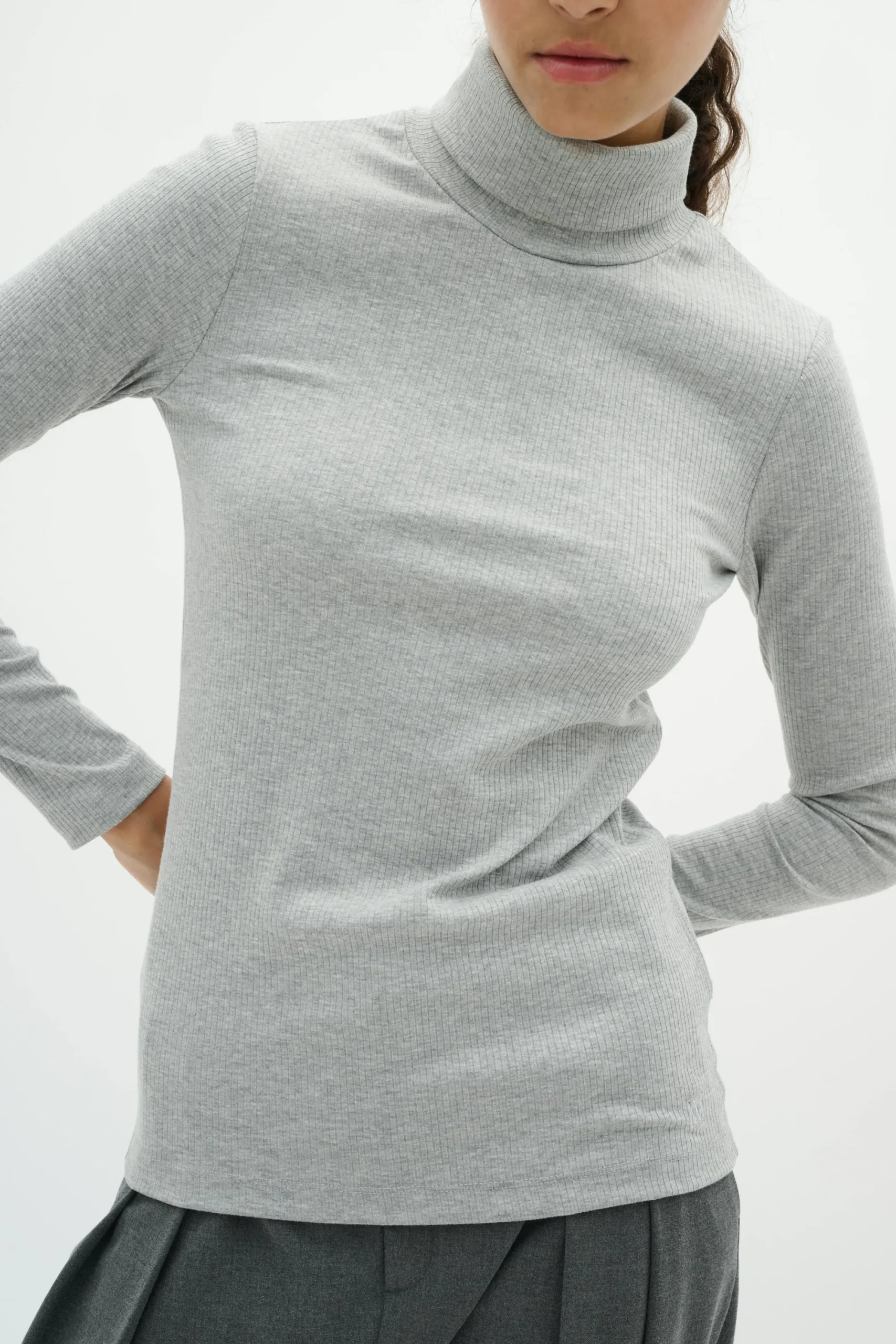 InWear DagnaIW Pologenser Melange T-shirt* T-shirts & Topper