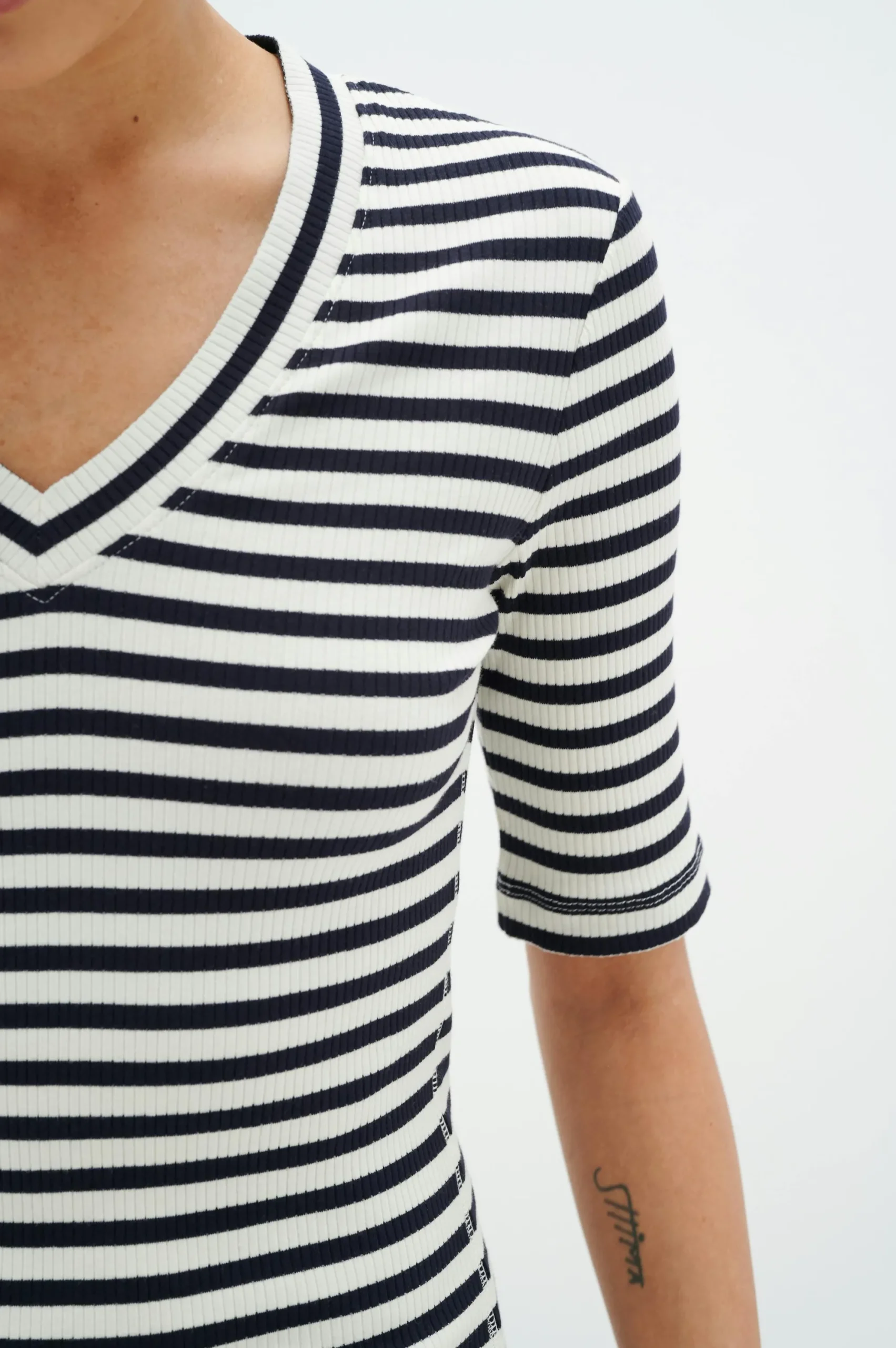 InWear DagnaIW Striped V T-shirt* T-shirts & Topper