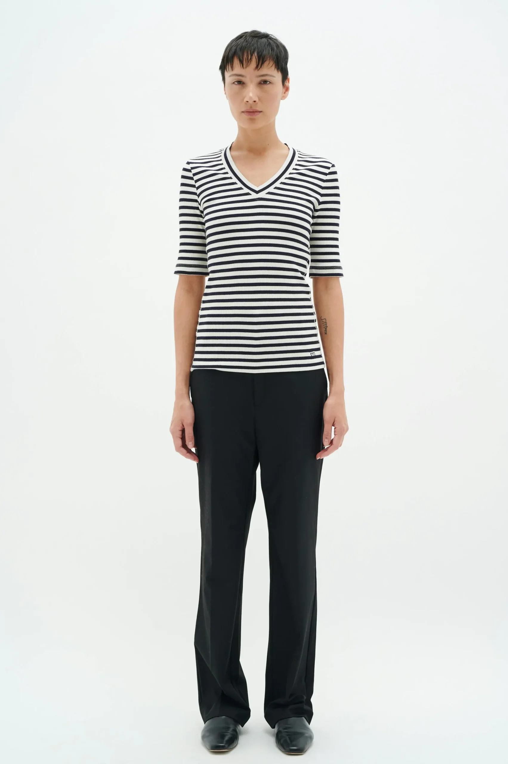 InWear DagnaIW Striped V T-shirt* T-shirts & Topper