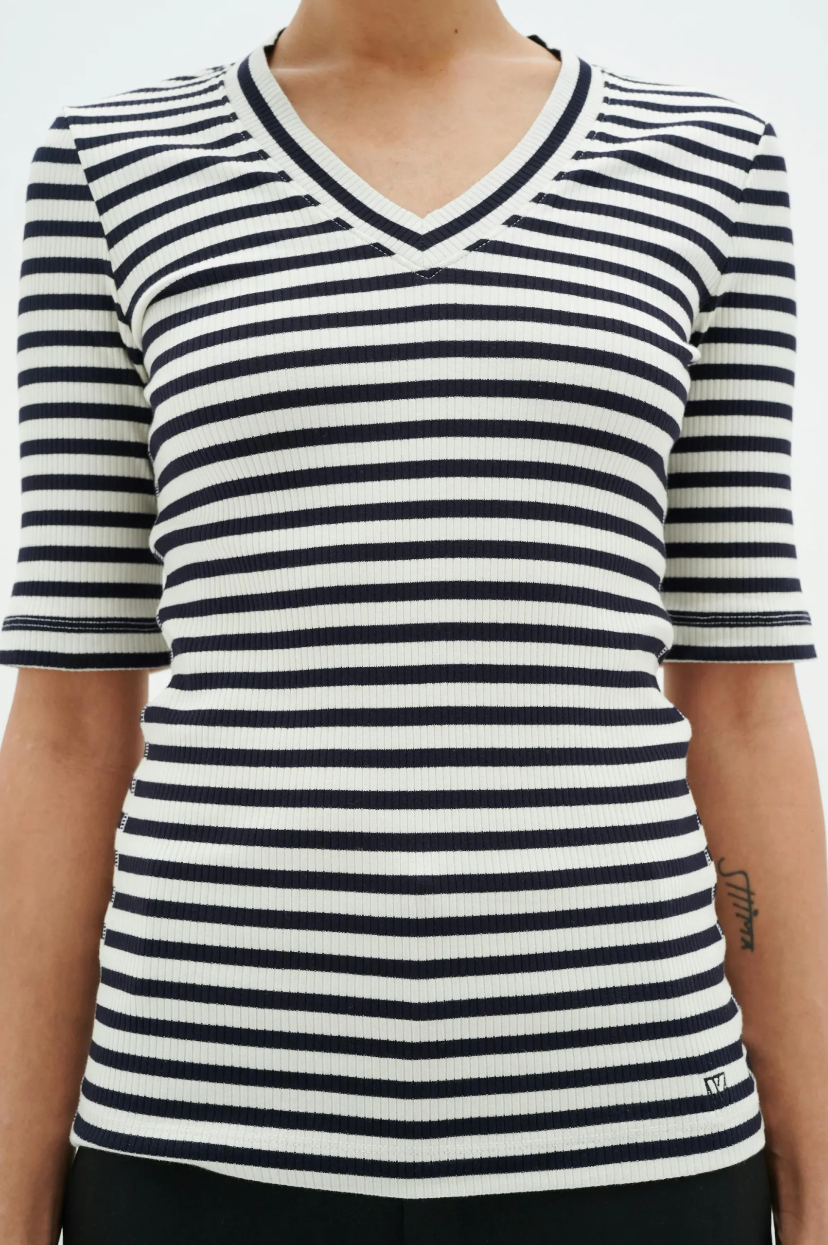 InWear DagnaIW Striped V T-shirt* T-shirts & Topper
