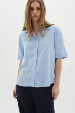 InWear EllieIW Short sleeved Lin Skjorte* Skjorter & Bluser