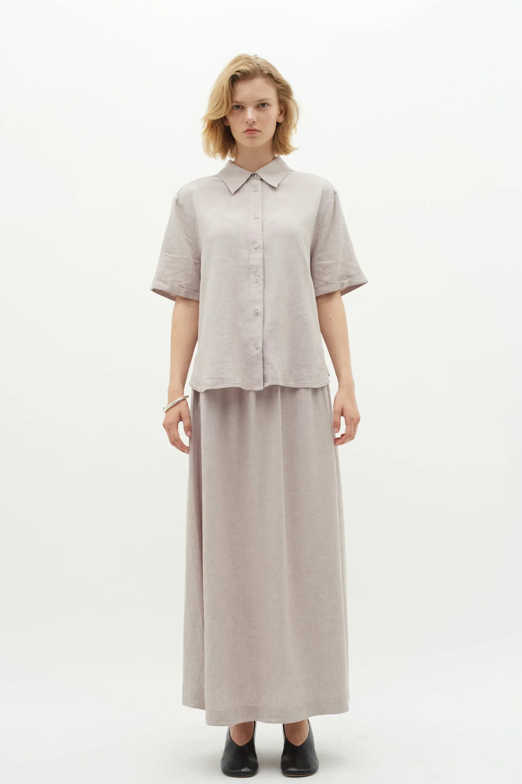 InWear EllieIW Short sleeved Lin Skjorte* Skjorter & Bluser