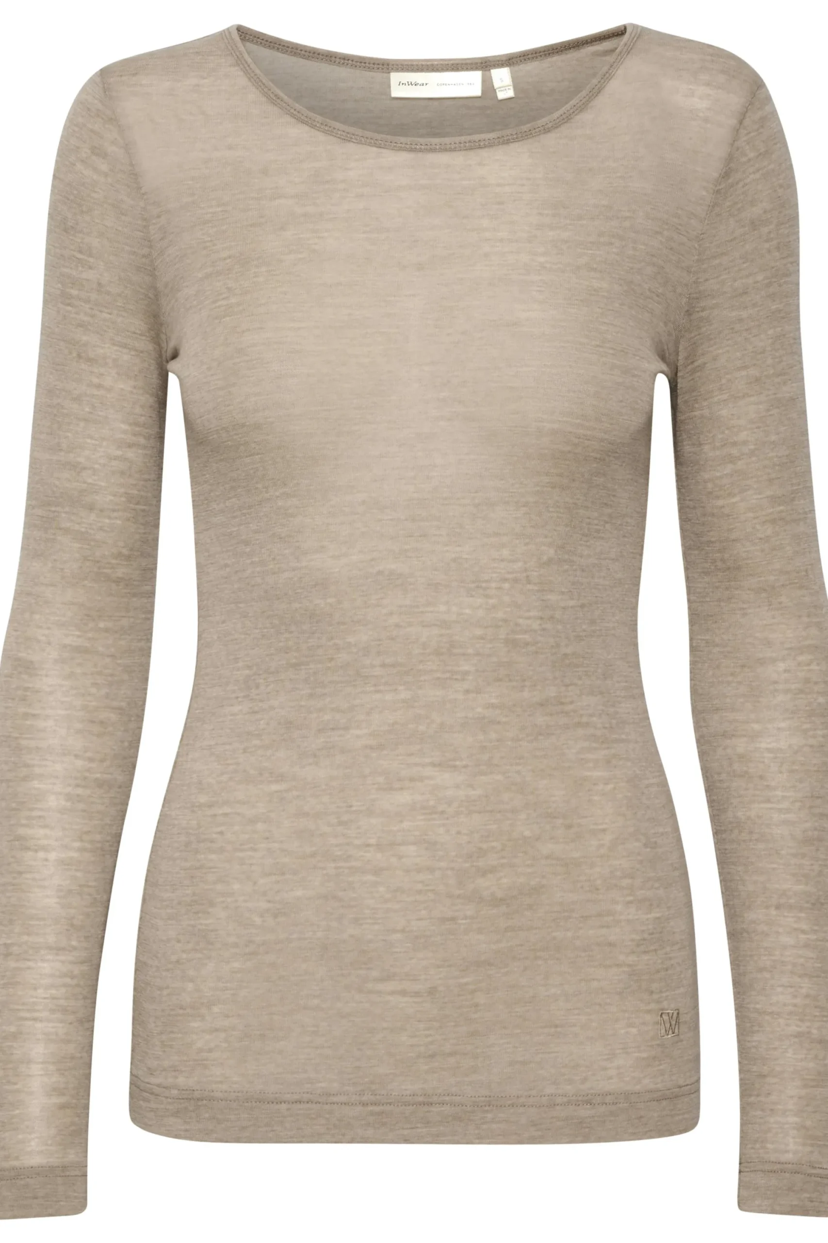InWear FangIW Ull langermet T-shirt* T-shirts & Topper