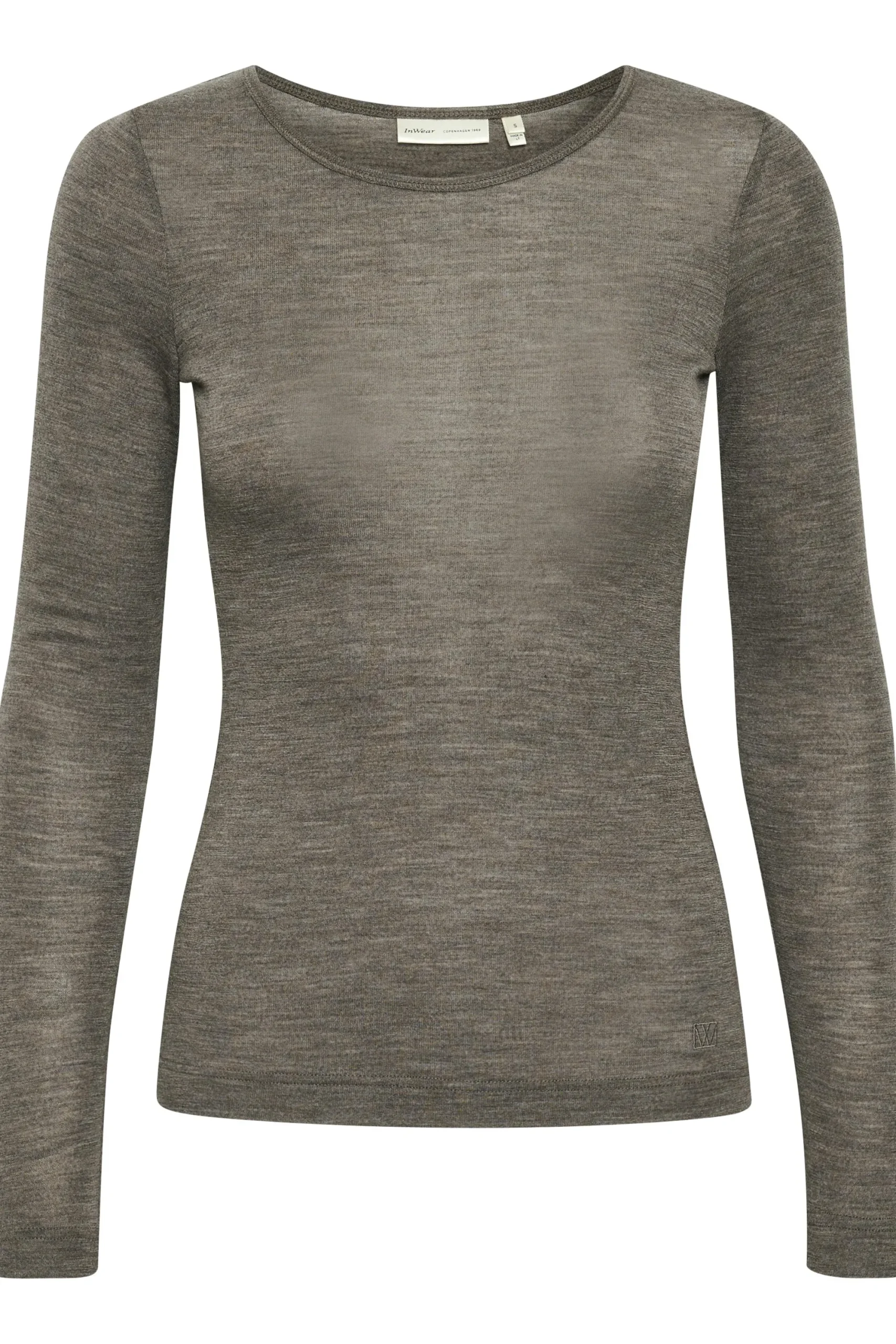 InWear FangIW Ull langermet T-shirt* T-shirts & Topper