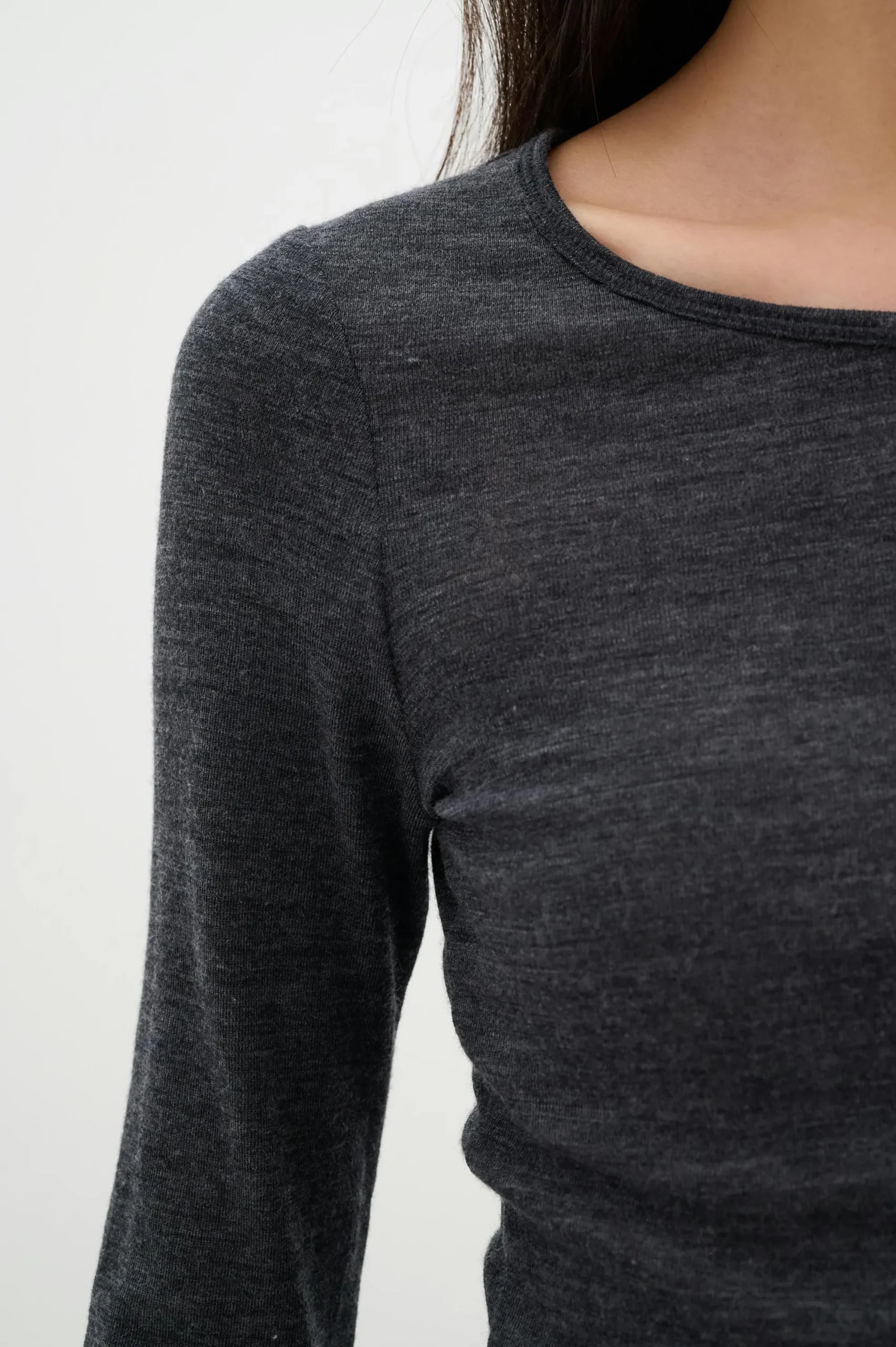 InWear FangIW Ull langermet T-shirt* T-shirts & Topper