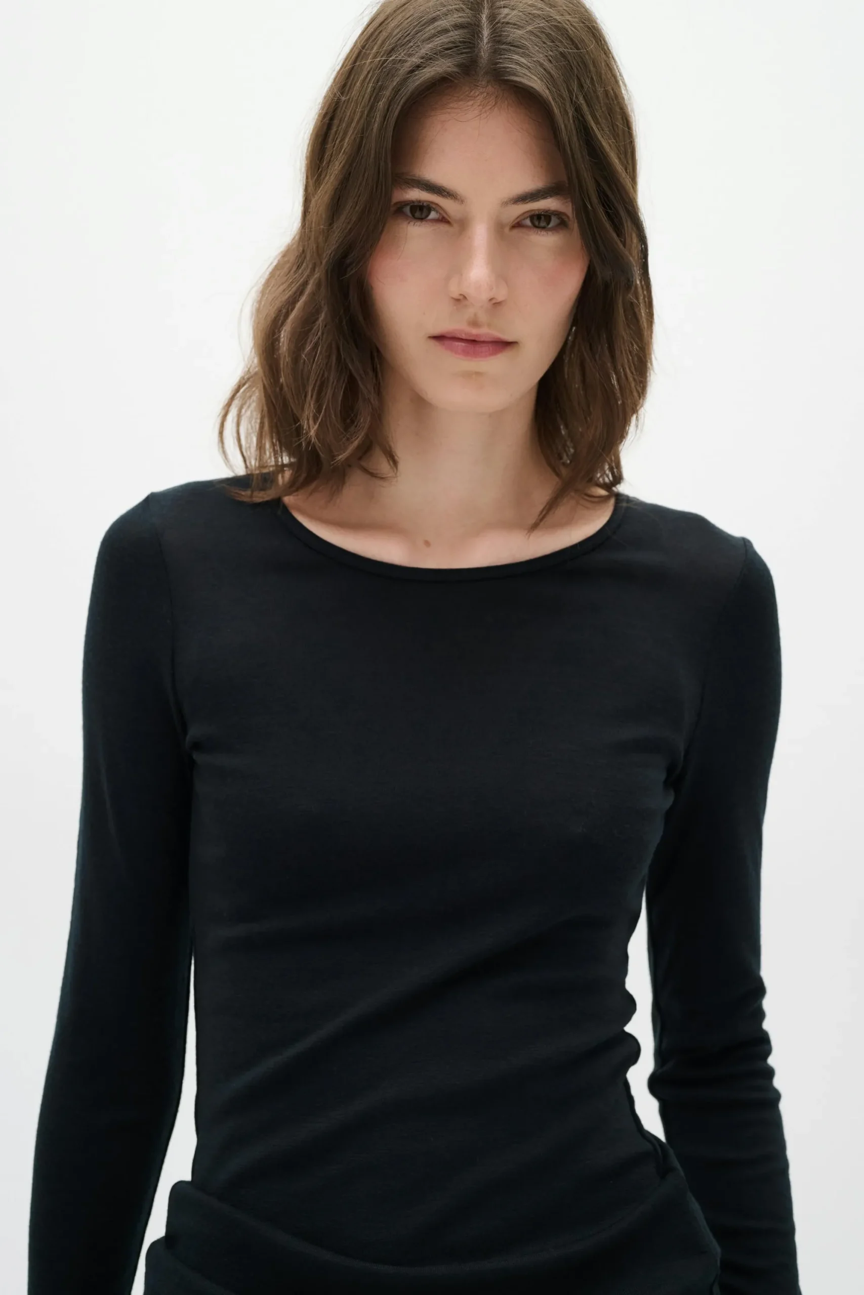 InWear FangIW Ull langermet T-shirt* T-shirts & Topper