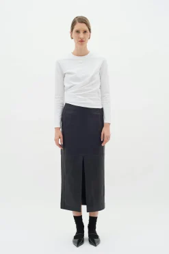 InWear KamaIW lær Skjørt* Skjørt