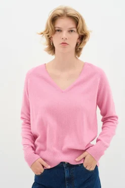 InWear Lukka V-neck Kasjmir Pullover* Genser