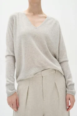InWear Lukka V-neck Kasjmir Pullover* Genser