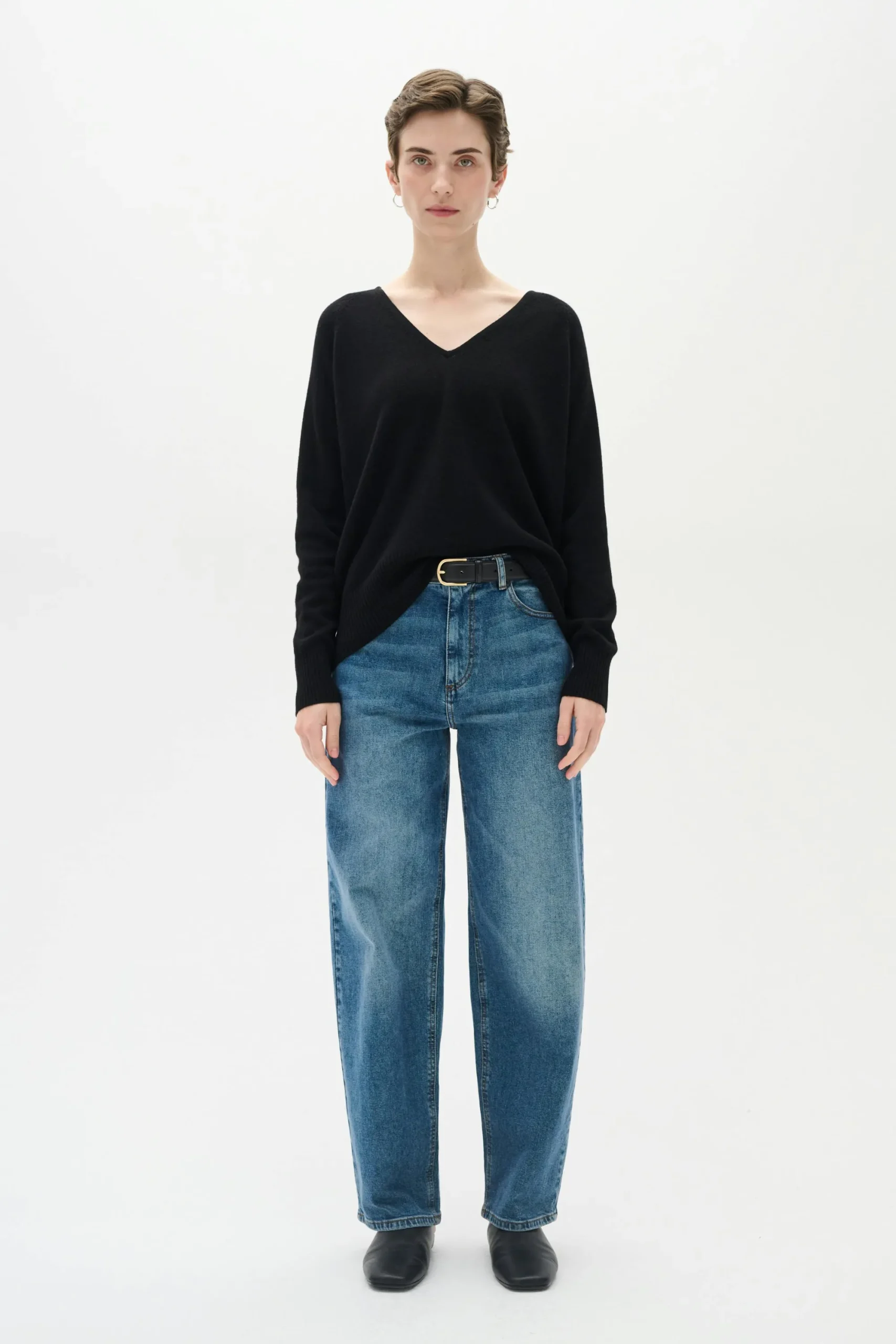 InWear Lukka V-neck Kasjmir Pullover* Genser