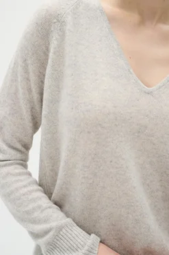 InWear Lukka V-neck Kasjmir Pullover* Genser