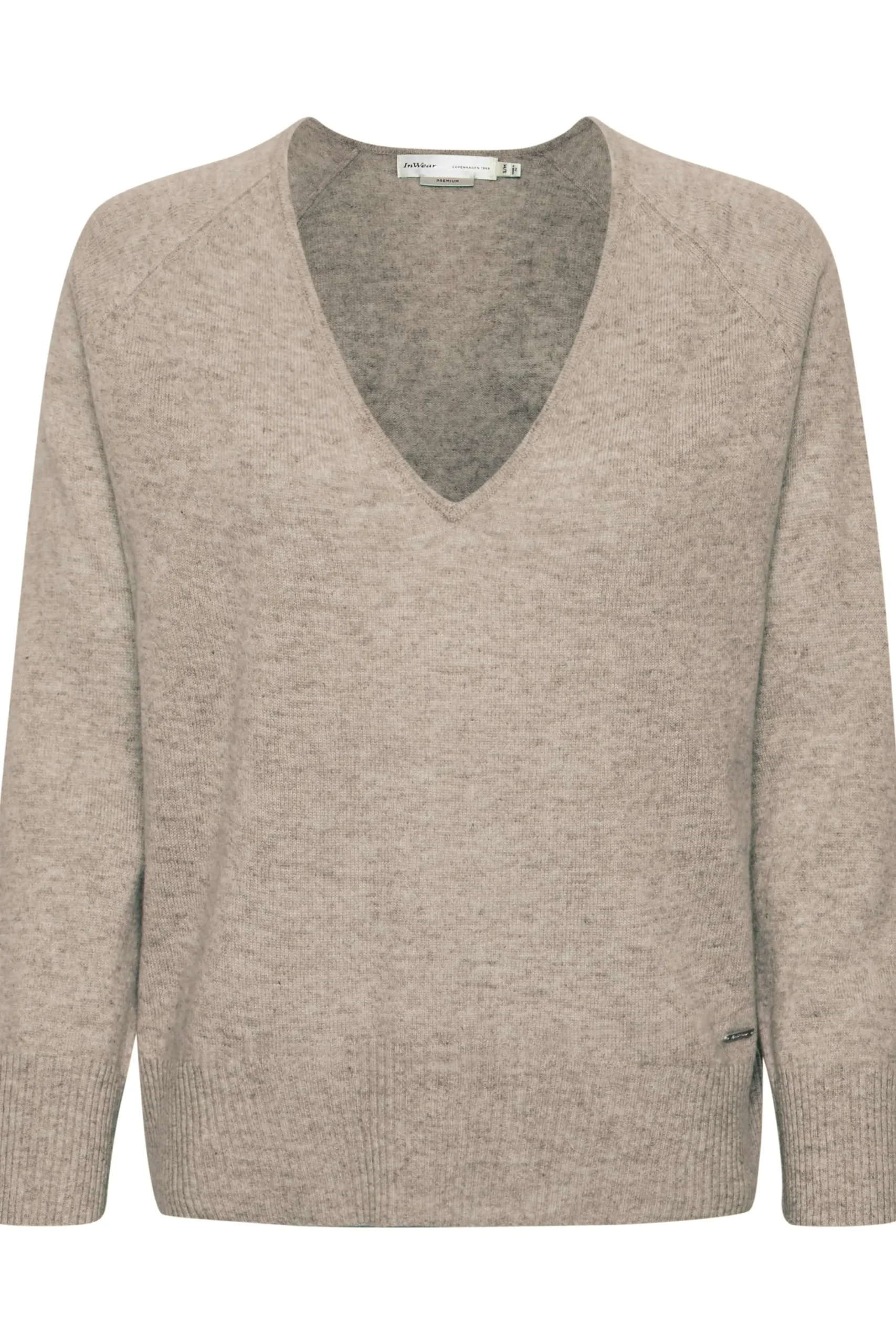 InWear Lukka V-neck Kasjmir Pullover* Genser