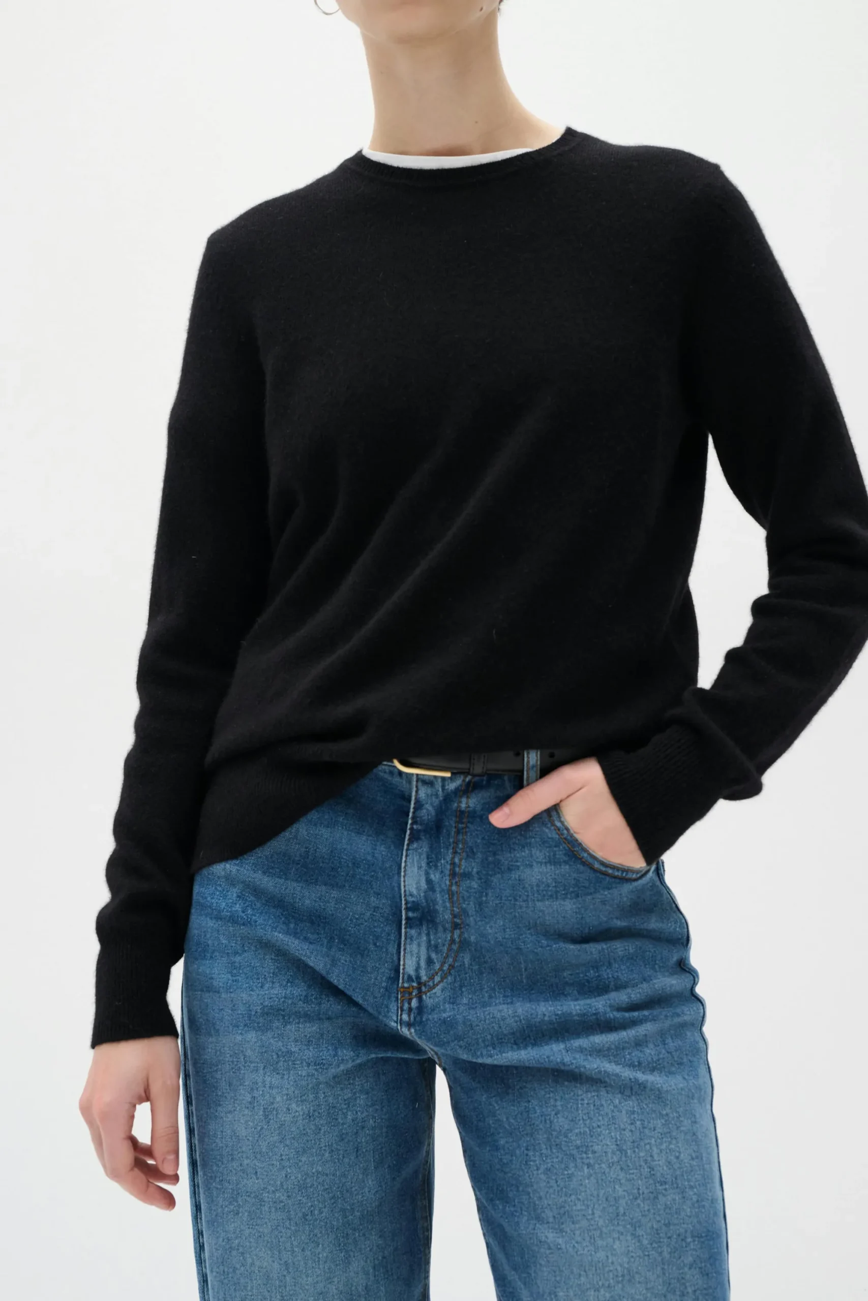 InWear LukkaIW Crew-neck Kasjmir Pullover* Genser