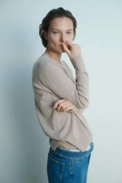 InWear LukkaIW Crew-neck Kasjmir Pullover* Genser