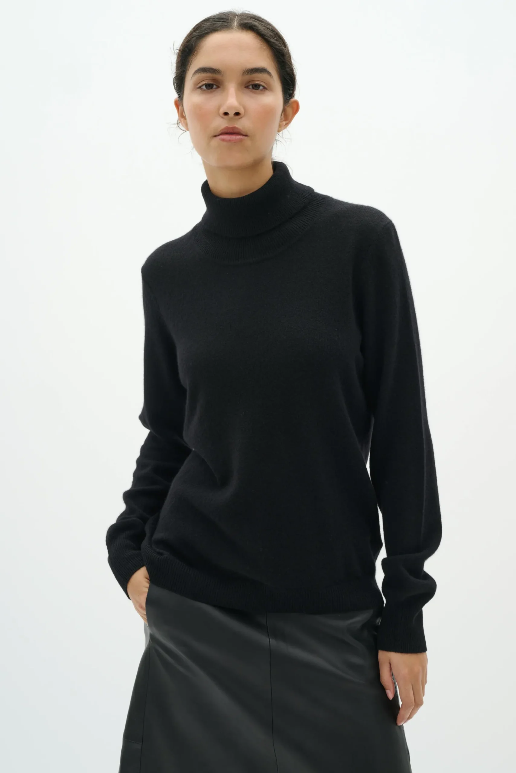 InWear LukkaIW Rollneck Kasjmir Pullover* Genser