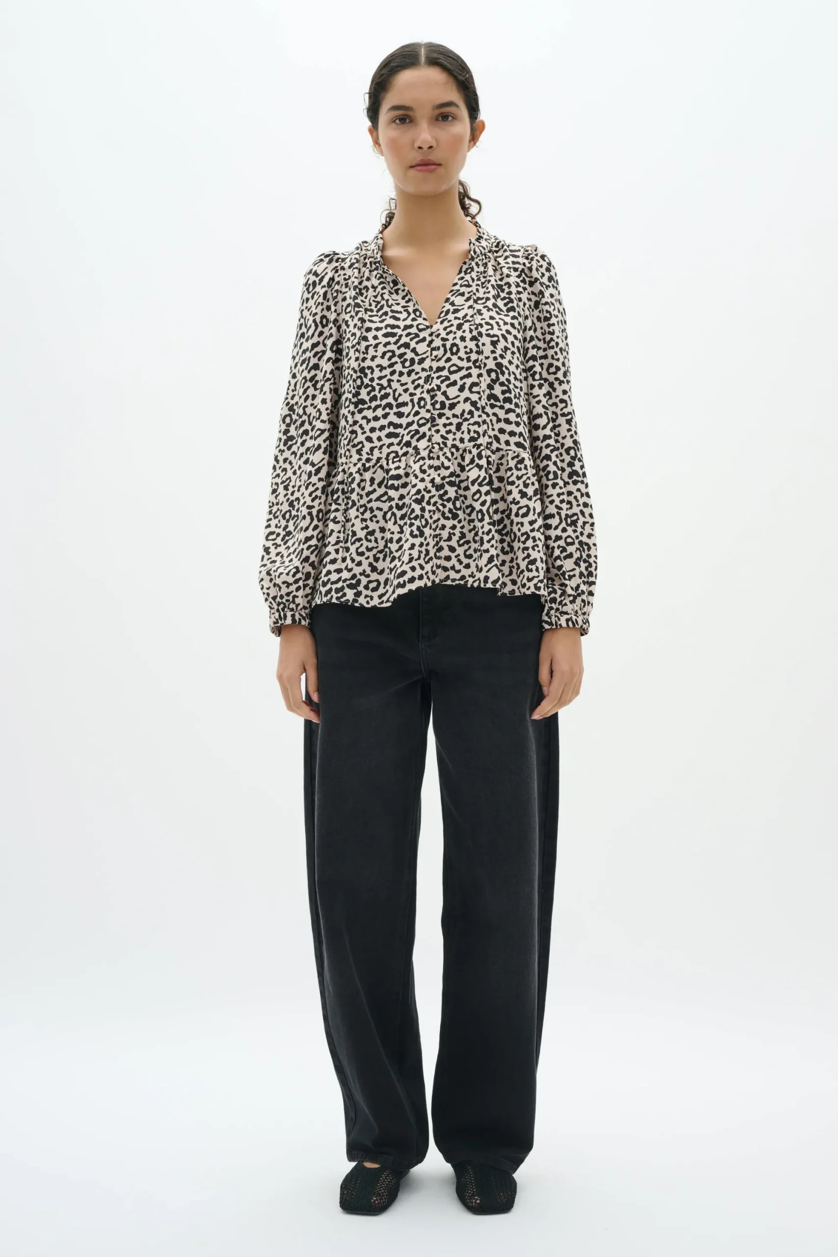 InWear NinahIW Leopard Skjorte* Skjorter & Bluser