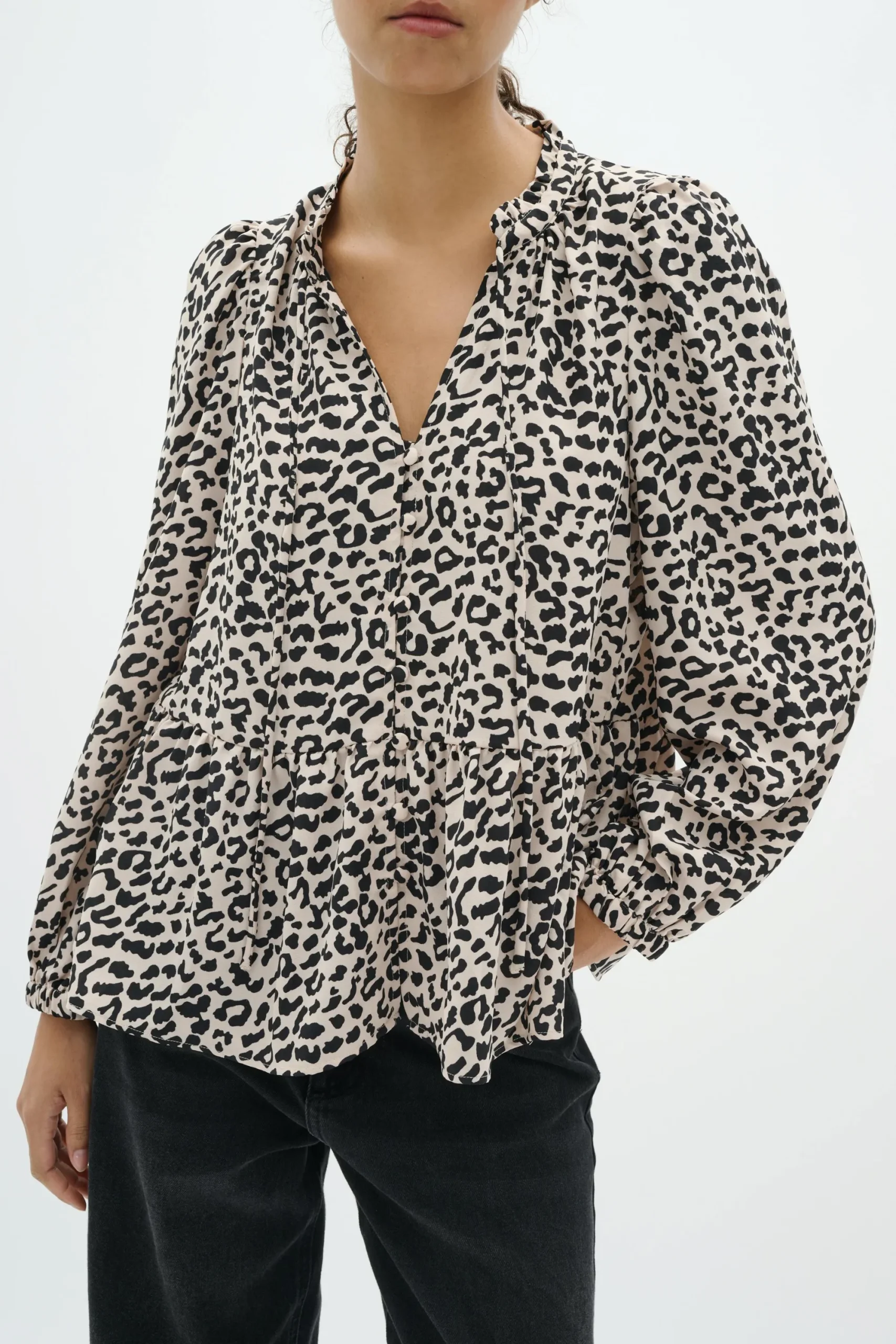 InWear NinahIW Leopard Skjorte* Skjorter & Bluser