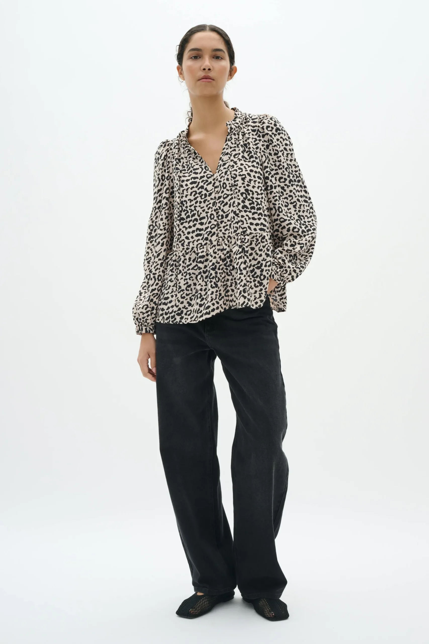 InWear NinahIW Leopard Skjorte* Skjorter & Bluser