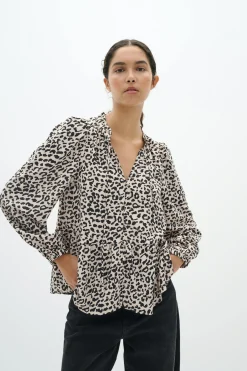 InWear NinahIW Leopard Skjorte* Skjorter & Bluser