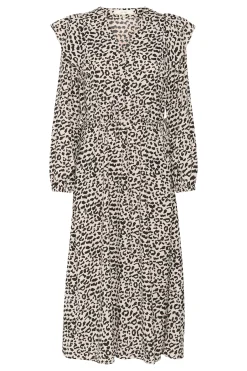 InWear NinahIW V-neck Leopard Kjole* Kjoler