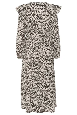 InWear NinahIW V-neck Leopard Kjole* Kjoler
