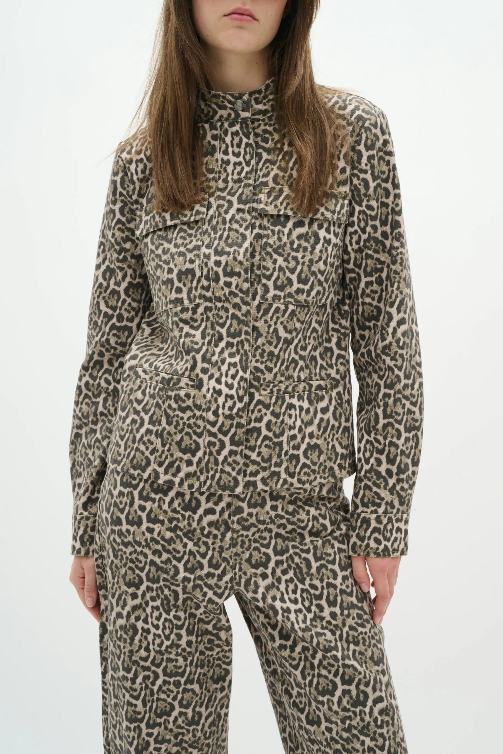 InWear RiverIW Leopard Casual jakke* Yttertøy