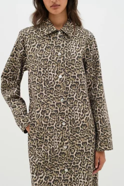 InWear RiverIW Leopard Kjole* Kjoler