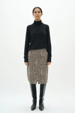 InWear RiverIW leopard Skjørt* Skjørt