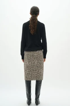 InWear RiverIW leopard Skjørt* Skjørt