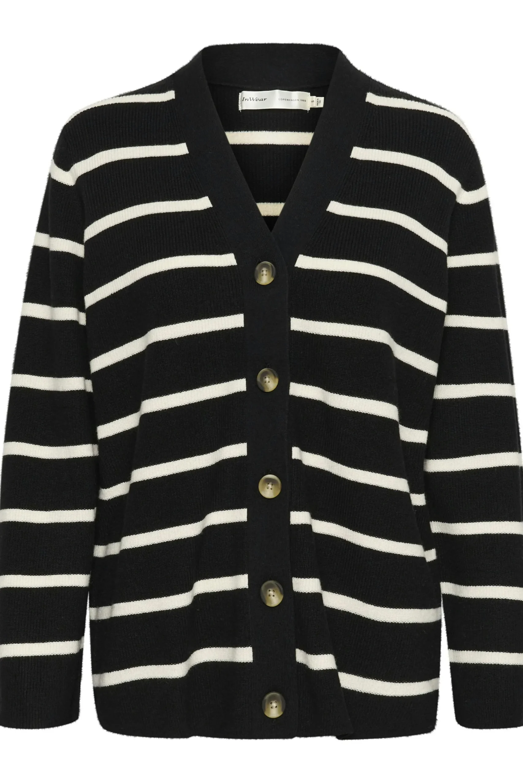 InWear SeffieIW stripete Cardigan* Genser