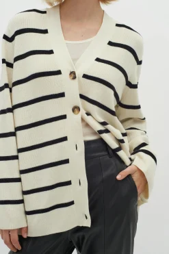 InWear SeffieIW stripete Cardigan* Genser