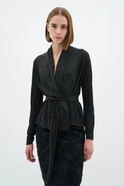 InWear ThaniIW glitter Cardigan* Genser