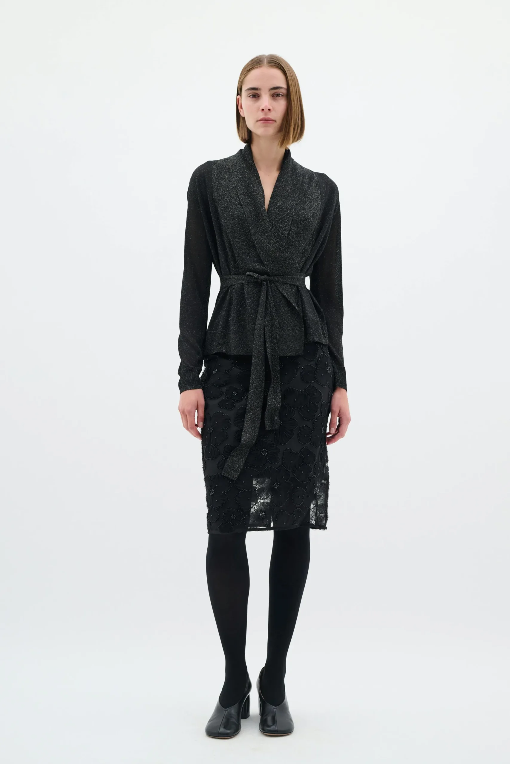 InWear ThaniIW glitter Cardigan* Genser