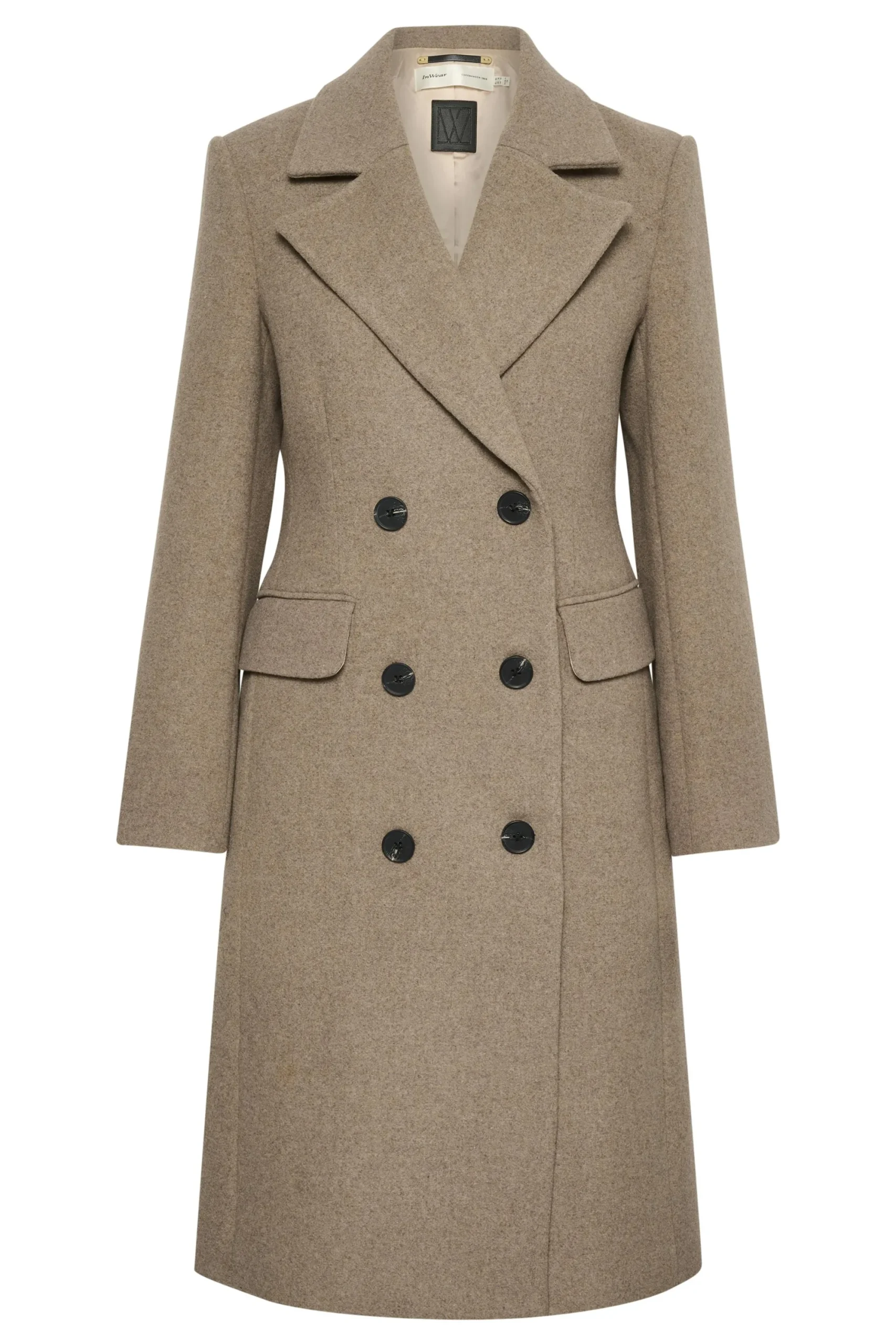 InWear ThoraIW Lapel Kåpe* Yttertøy