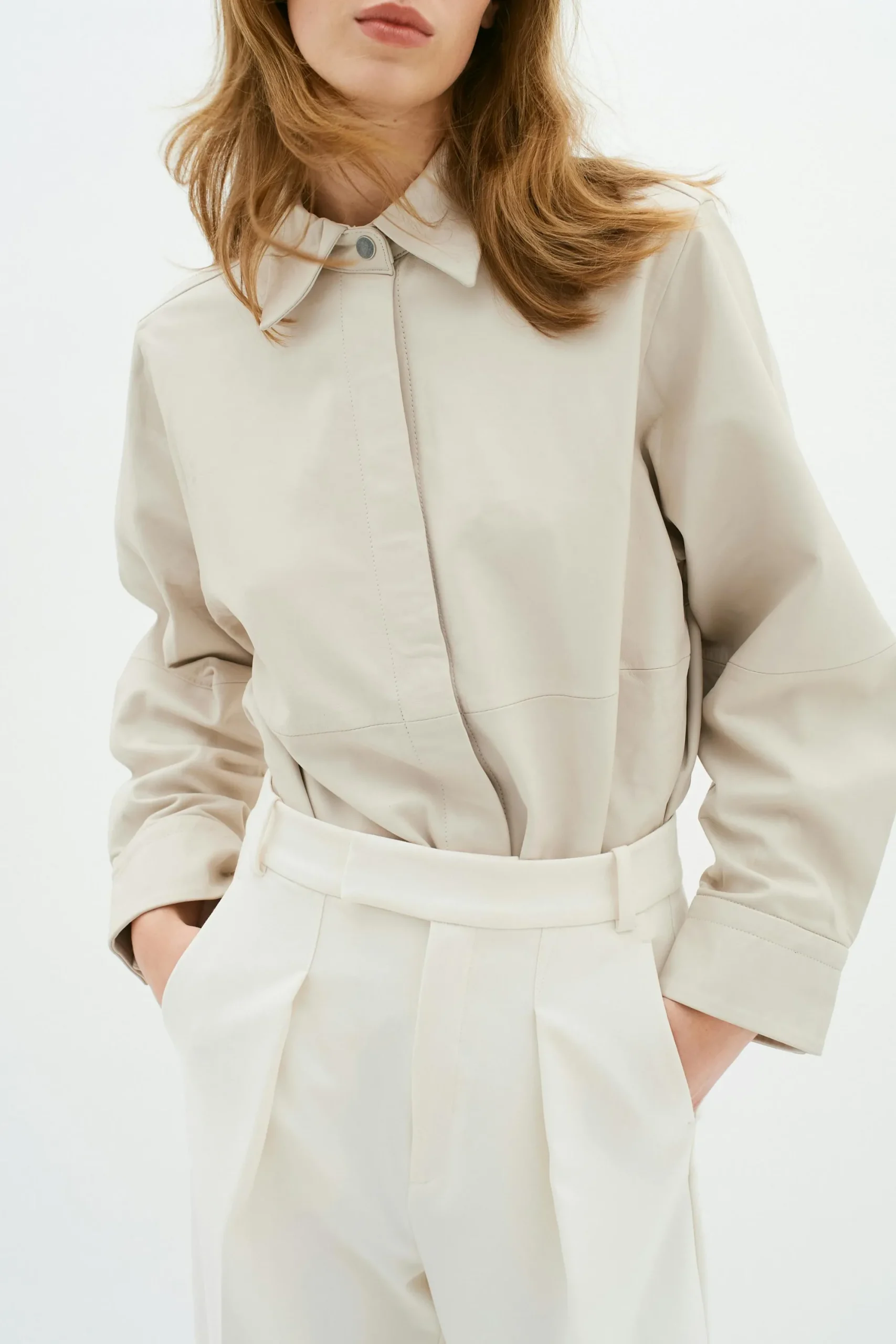 InWear ZaciIW Skinn Skjorte* Skjorter & Bluser